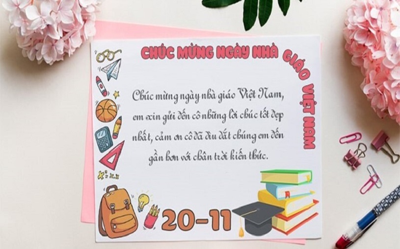Tập san đẹp cho ngày 20/11
